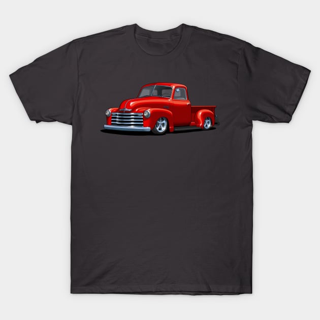 Custom 49 Chevy Pickup Truck T-Shirt by candcretro